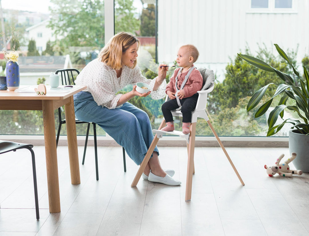 stokke clikk white Stokke Clikk High Chair Black / Warm Brown