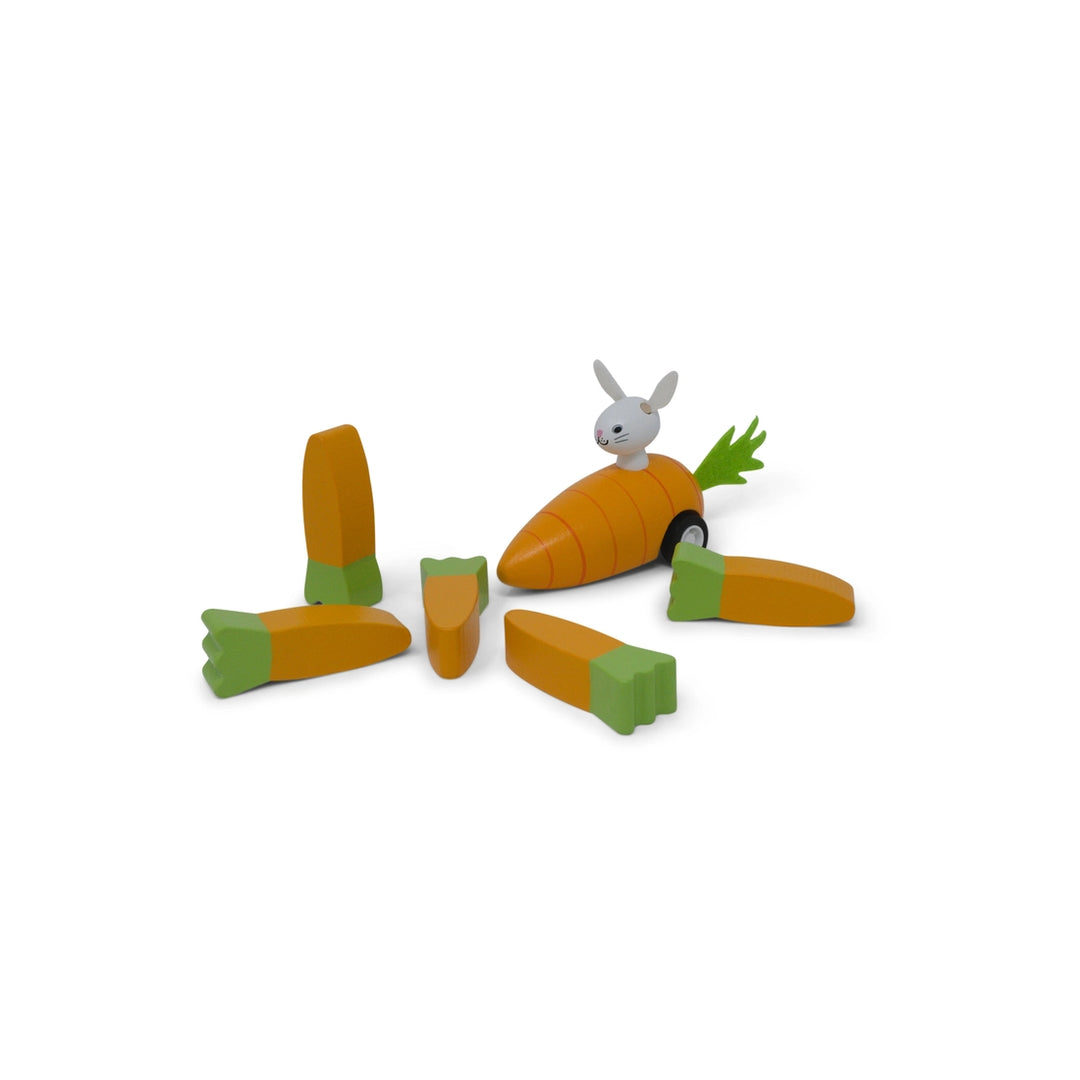 Easter Bunny & Carrot Bowling Toy