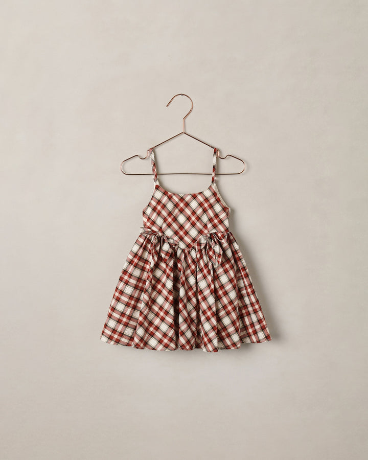 Betsy Dress - Holiday Tartan