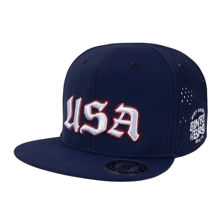 Kids Hat Bnky USA Navy