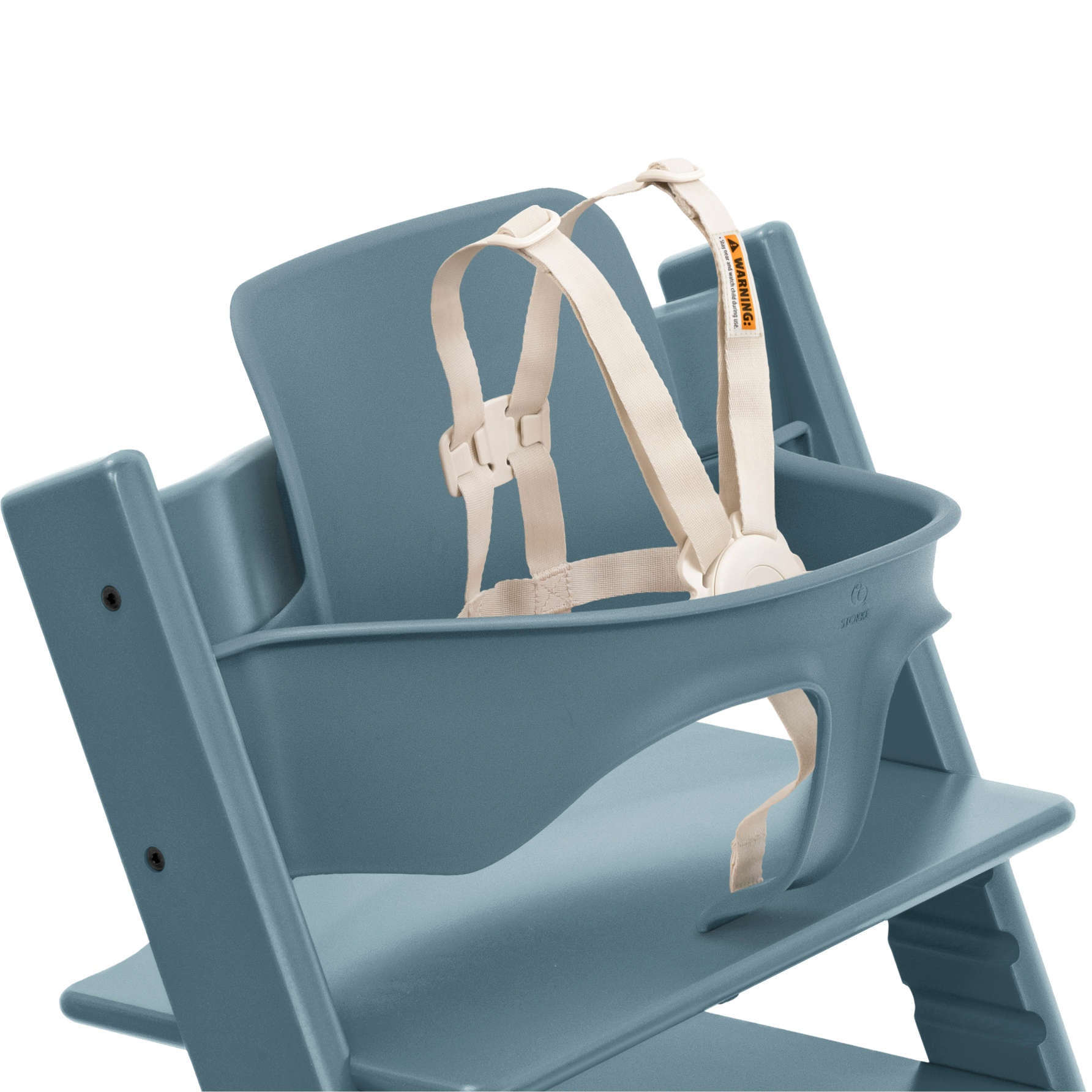 STOKKE TRIPP TRAPP No.4 アクアブルー 椅子 ベビーセット付き】人気色 ストッケ トリップトラップ アクアブルー S
