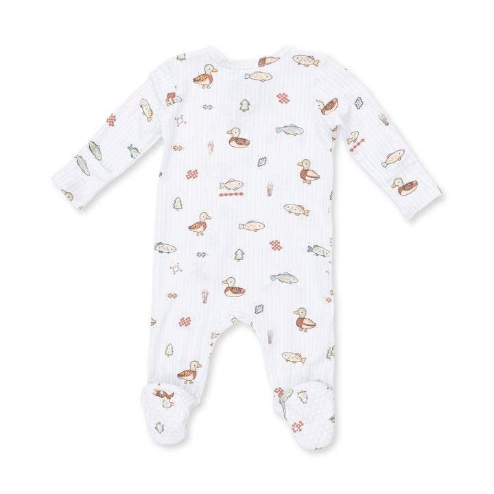 Angel Dear Lake Cuties 2 Way Zipper Footie