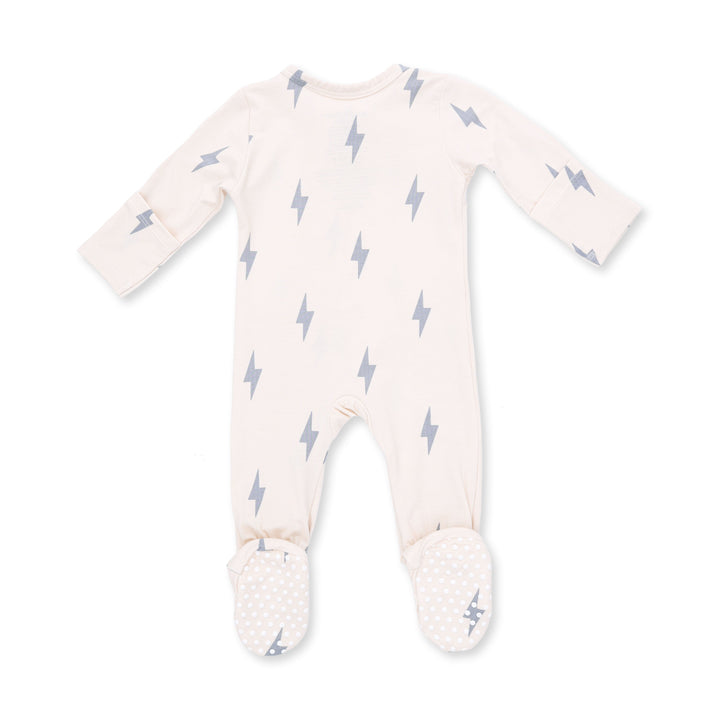 Angel Dear Lightning Bolt Viscose 2 Way Zipper Footie
