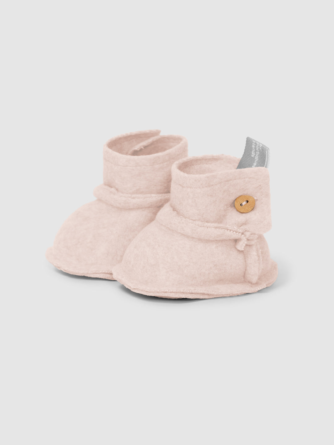 Organic Cotton Booties - Pink