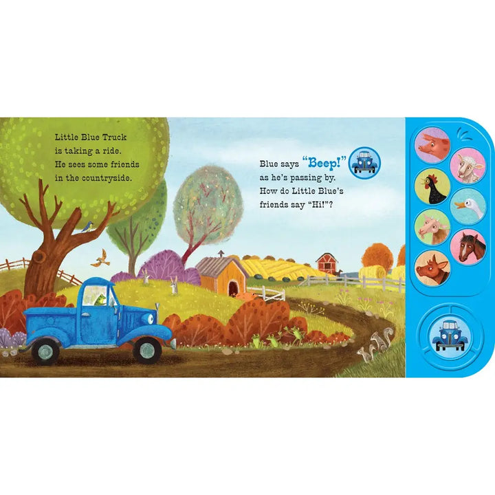 What do you Say Little Blue Truck? Sound Book