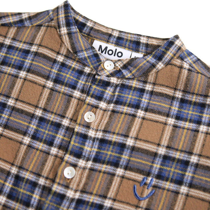 Enoz Shirt - Fawn Check