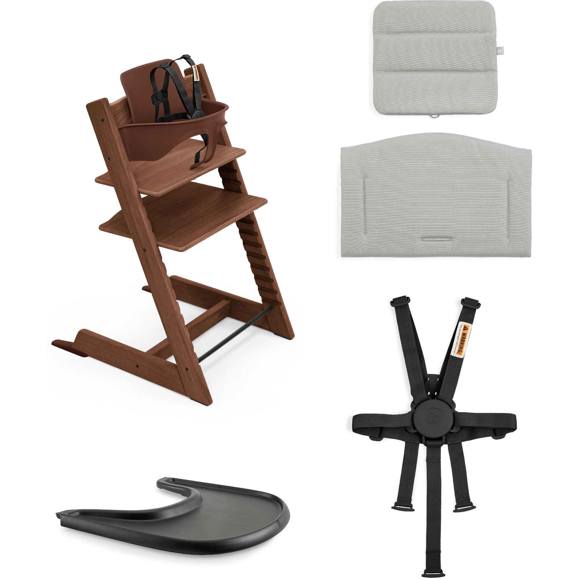 Shop Stokke Tripp Trapp High Chair² Oak with Cushion + Stokke Tray