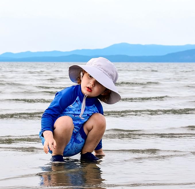 Grey Cloud | Aqua-Dry Bucket Hat