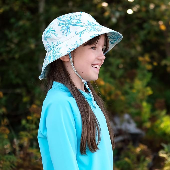 Blue Coral | Aqua-Dry Bucket Hat