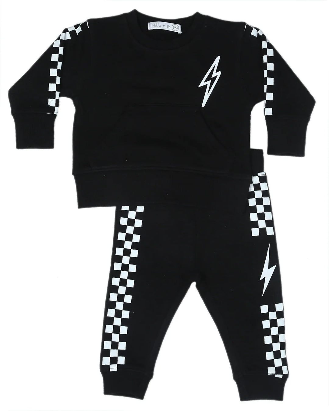 Speed Racer Set 2pc Black