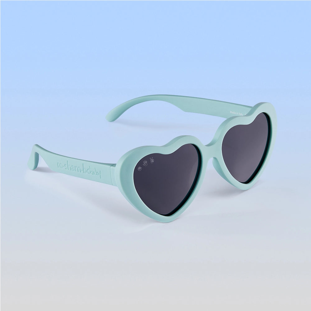 Heart Sunglasses Aqua/Grey Polarized Ro.Sham.BoBaby    [variant_option4] [variant_option5] [variant_option6] [variant_option7] [variant_option8] [variant_option9] 2