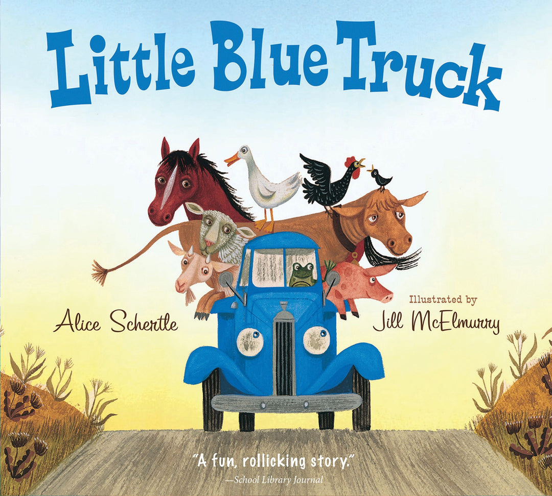 Little Blue Truck Padded Board Book book cover