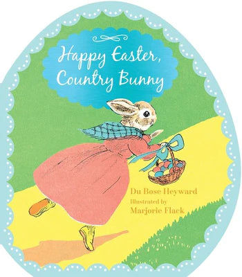 Happy Easter - Country Bunny Shaped