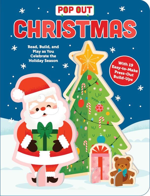 Pop Out Christmas book cover