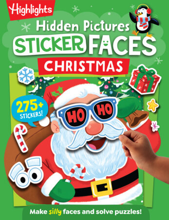 Hidden Pictures Sticker Faces: Christmas book cover