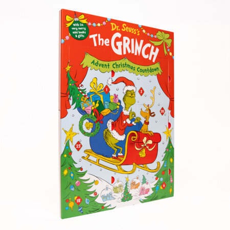 Dr. Seuss's The Grinch Advent Christmas Countdown book cover