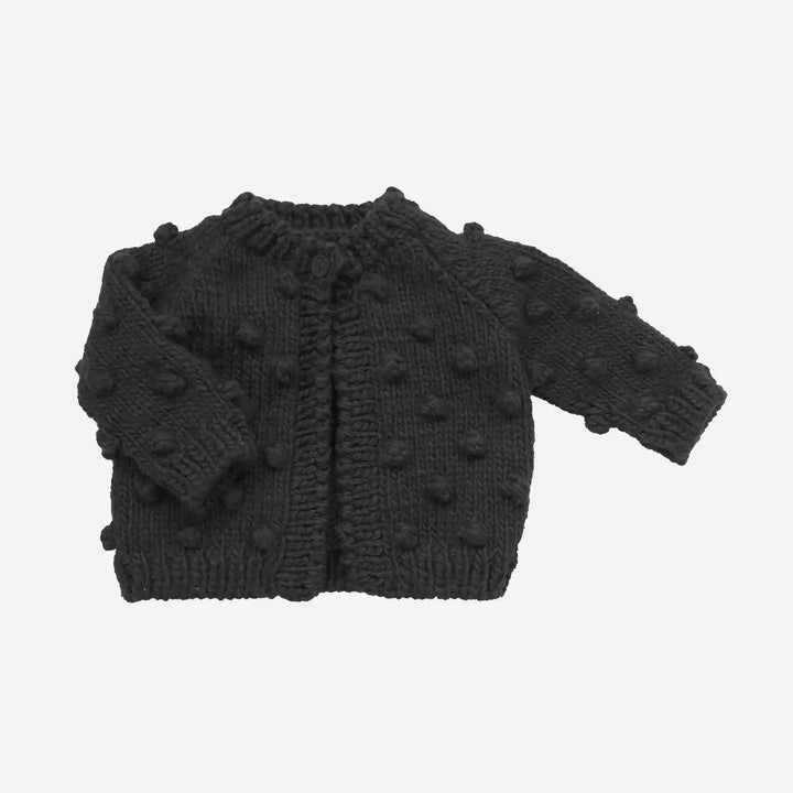 Popcorn Cardigan - Black