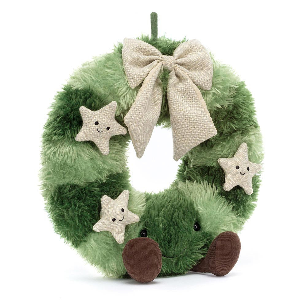 Amuseable Nordic Spruce Wreath JellyCat    [variant_option4] [variant_option5] [variant_option6] [variant_option7] [variant_option8] [variant_option9] 1