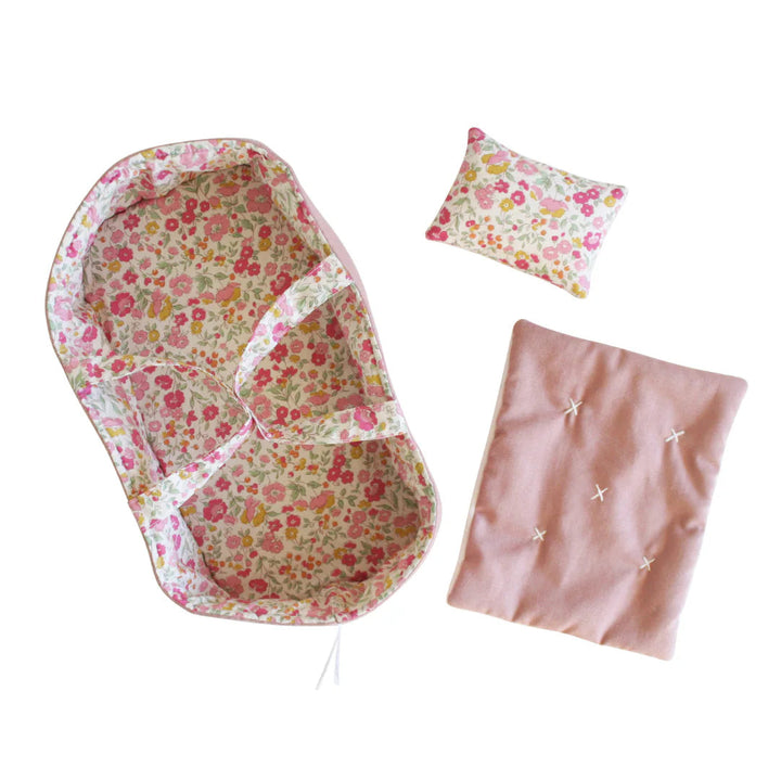 Alimrose Doll Carrier Set - Rose Garden