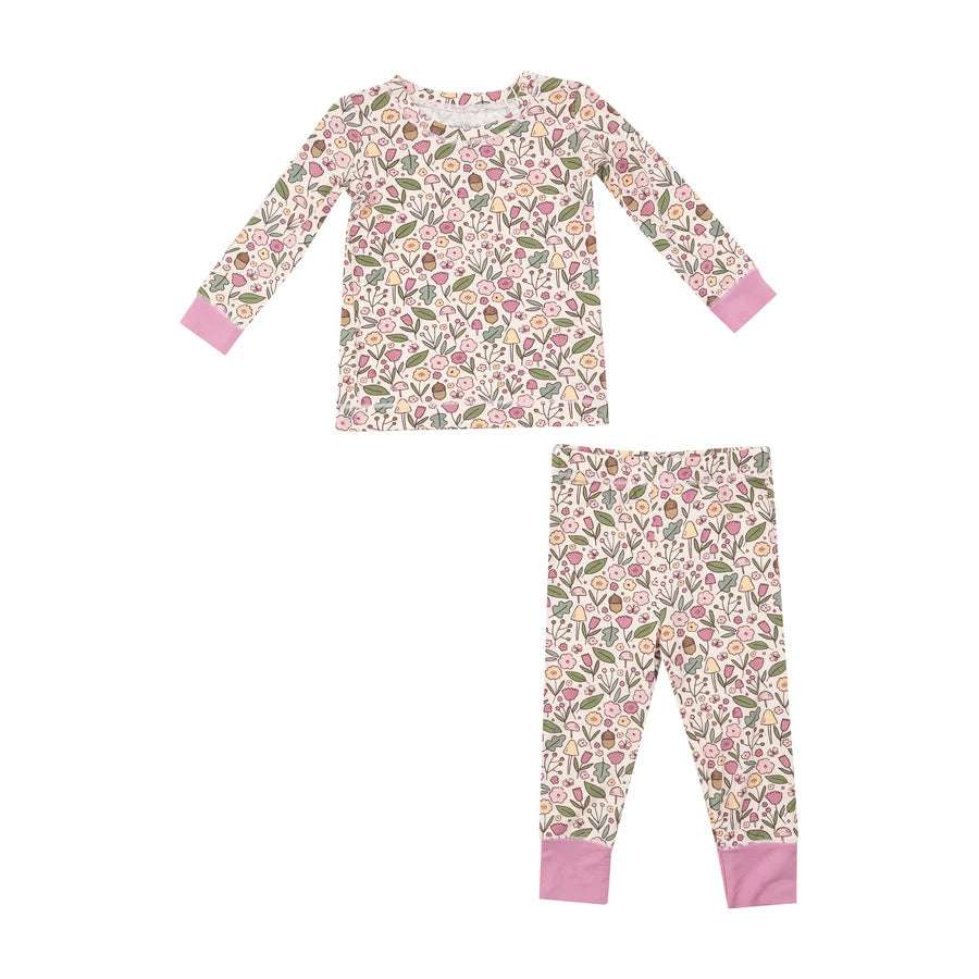 Acorn Floral L/S Loungewear Set Angel Dear 18-24M   [variant_option4] [variant_option5] [variant_option6] [variant_option7] [variant_option8] [variant_option9] 1