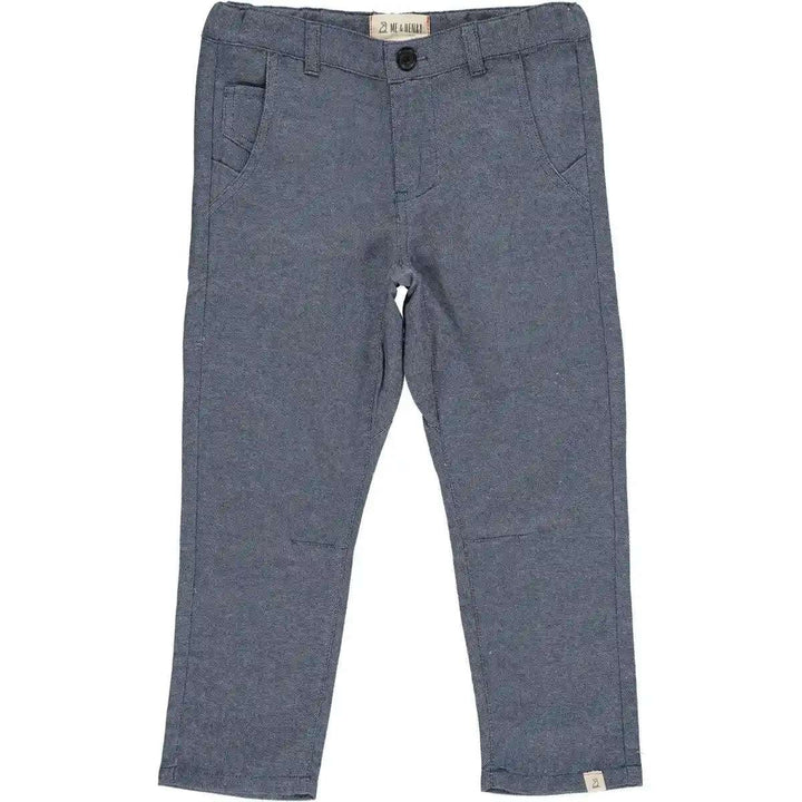 Anthony chambray cotton pants Me & Henry 6-9M   [variant_option4] [variant_option5] [variant_option6] [variant_option7] [variant_option8] [variant_option9] 1