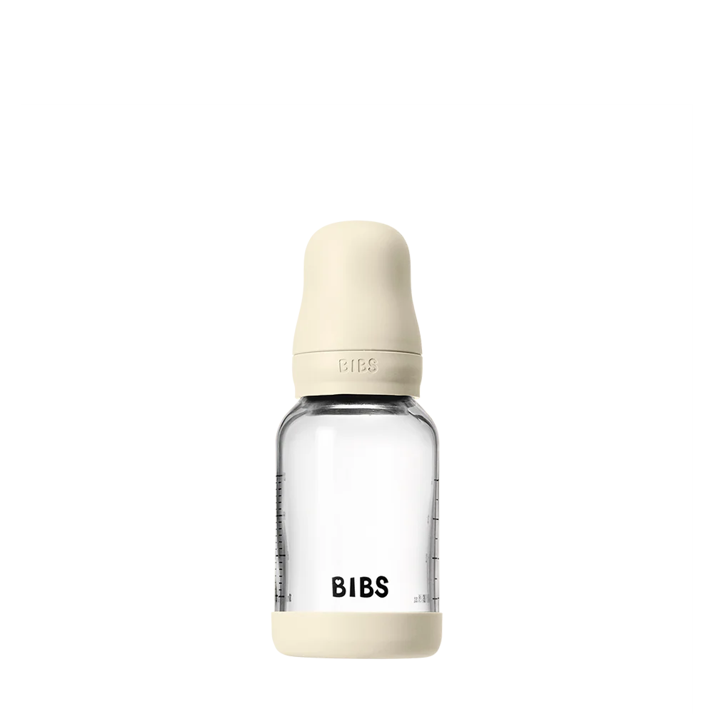 Slow Flow Glass Bottle Set - Ivory