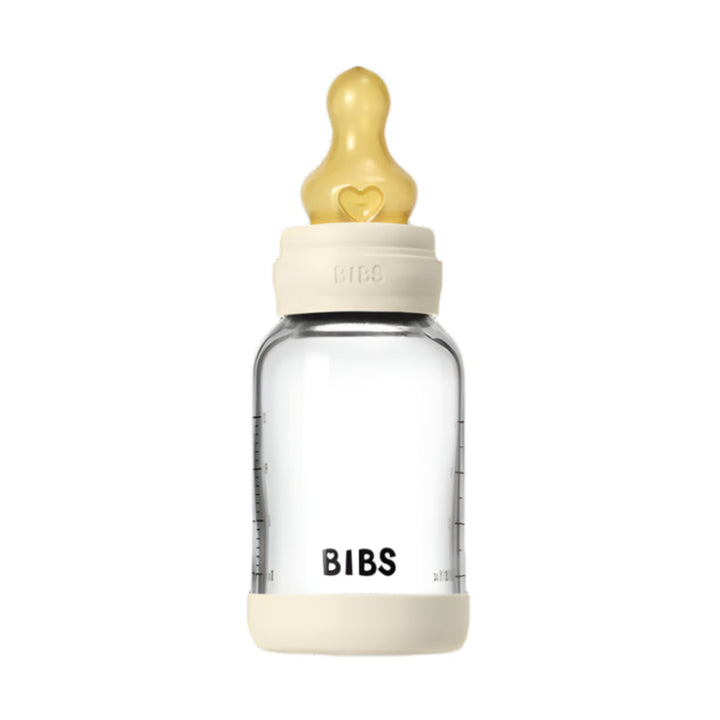 Slow Flow Glass Bottle Set - Ivory