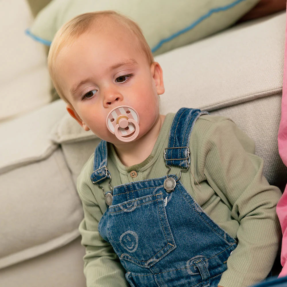 Studio Pacifier 2 Pack Block - Blush Mix