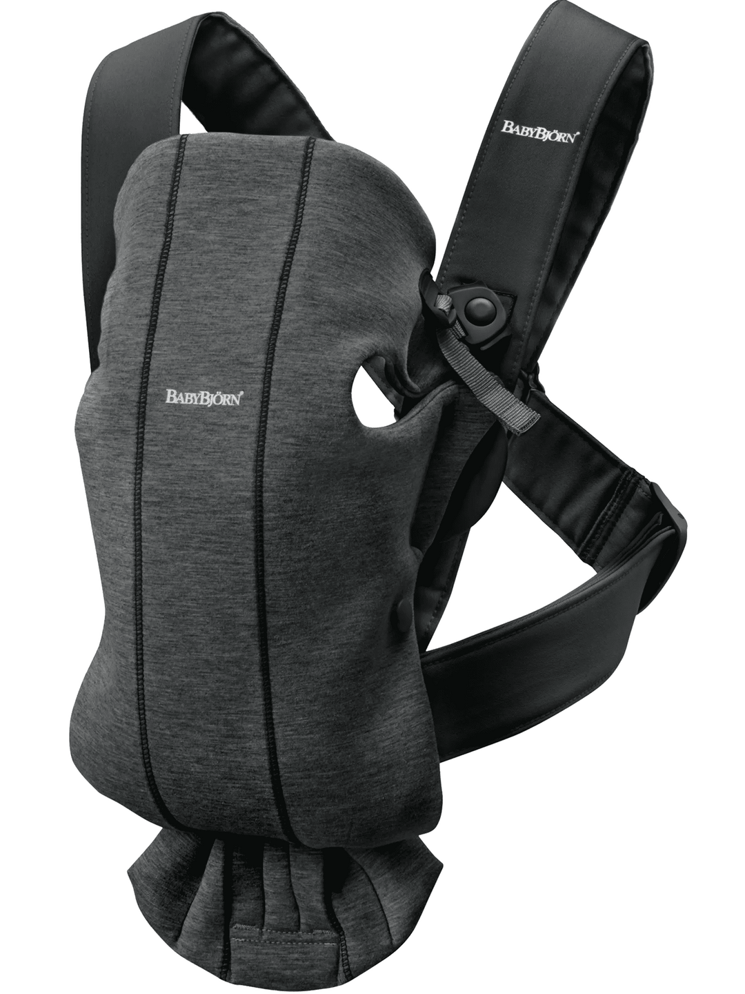 Baby Bjorn Carrier Mini - 3D Jersey Baby Bjorn Charcoal Gray   [variant_option4] [variant_option5] [variant_option6] [variant_option7] [variant_option8] [variant_option9] 3