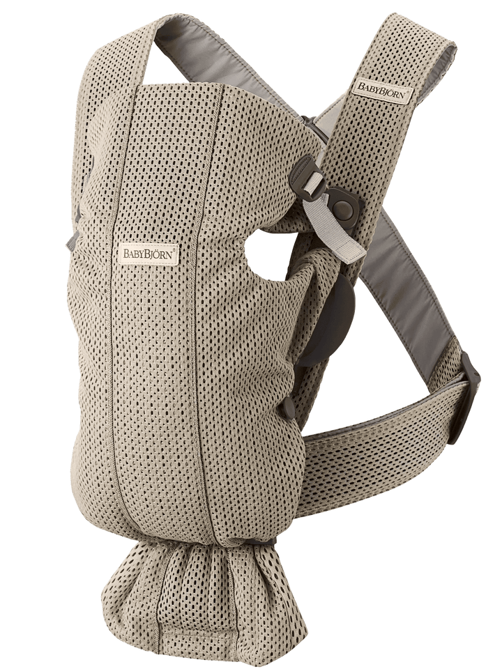 Baby Bjorn Carrier Mini - 3D Mesh Baby Bjorn Gray Beige   [variant_option4] [variant_option5] [variant_option6] [variant_option7] [variant_option8] [variant_option9] 8