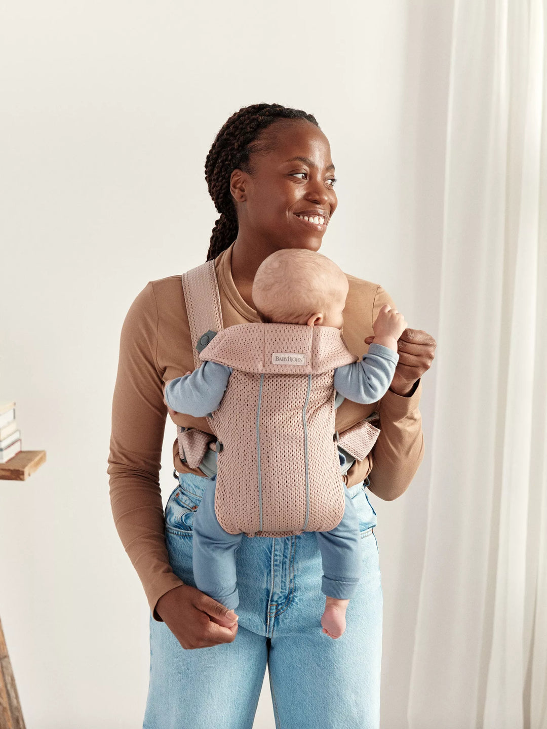 Baby bjorn front and back carrier shop