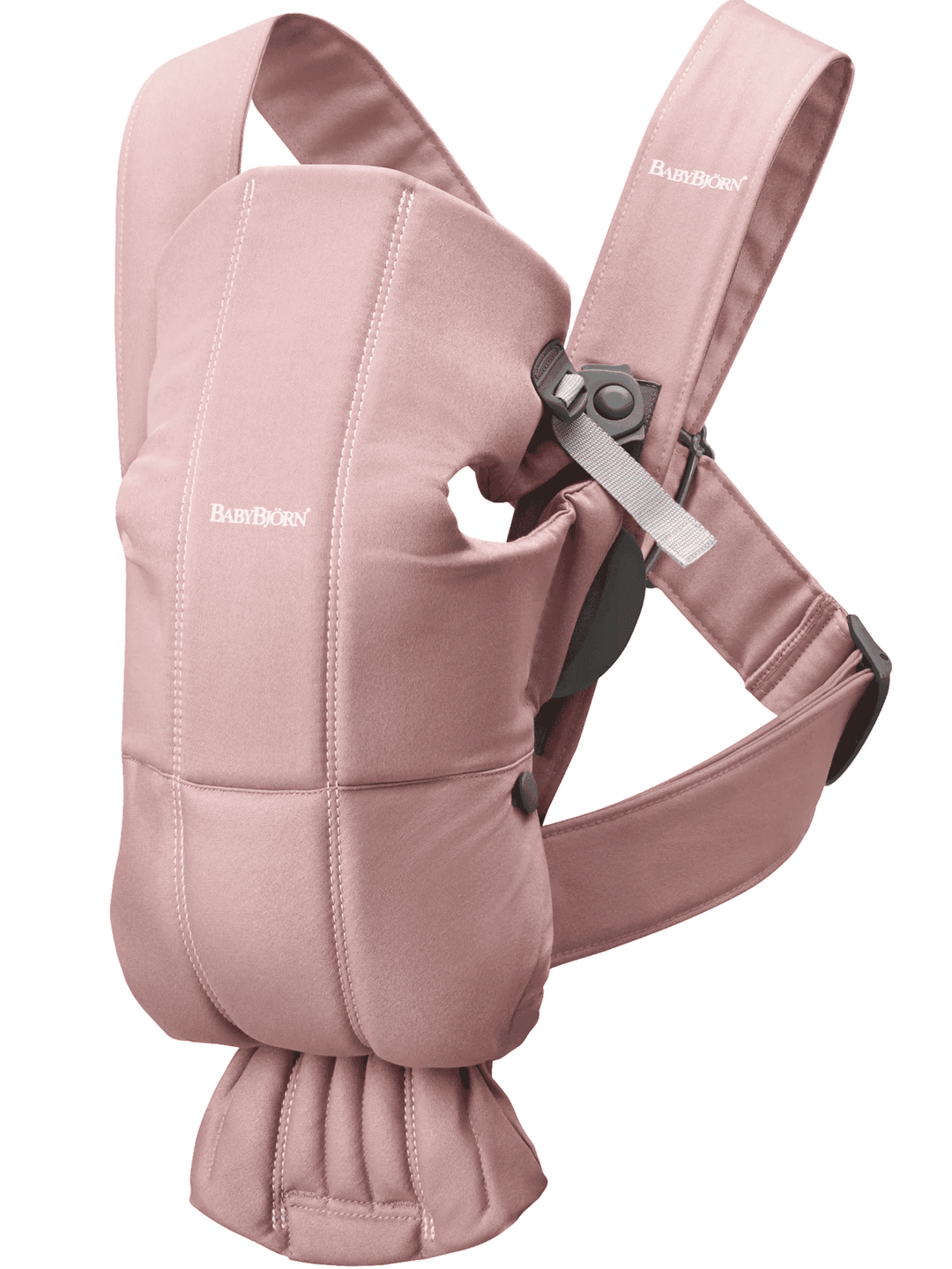 Baby Bjorn Carrier Mini - Cotton Baby Bjorn Dusty Pink   [variant_option4] [variant_option5] [variant_option6] [variant_option7] [variant_option8] [variant_option9] 4