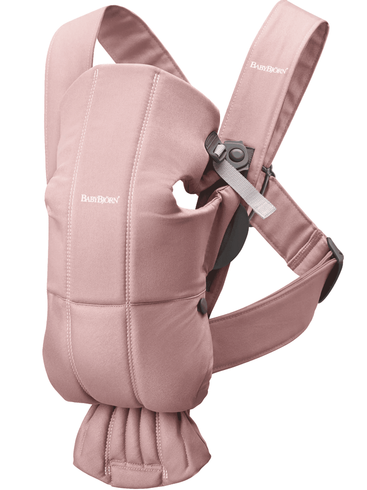 Baby Bjorn Carrier Mini - Cotton Baby Bjorn Dusty Pink   [variant_option4] [variant_option5] [variant_option6] [variant_option7] [variant_option8] [variant_option9] 4