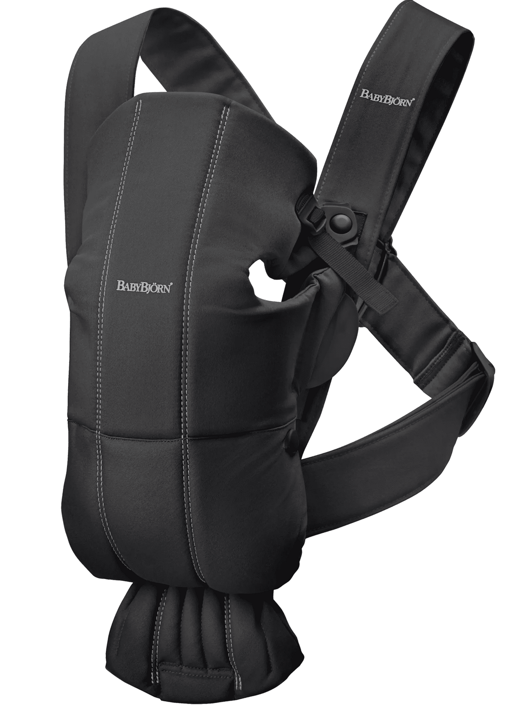 Baby Bjorn Carrier Mini - Cotton Baby Bjorn Black   [variant_option4] [variant_option5] [variant_option6] [variant_option7] [variant_option8] [variant_option9] 1