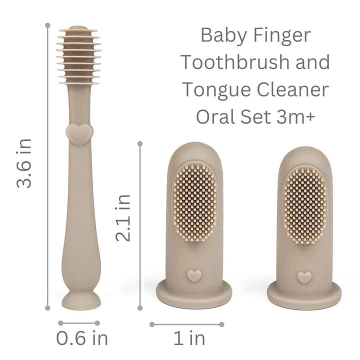 Baby Finger Toothbrush/Tongue Cleaner Ali+Oli    [variant_option4] [variant_option5] [variant_option6] [variant_option7] [variant_option8] [variant_option9] 2