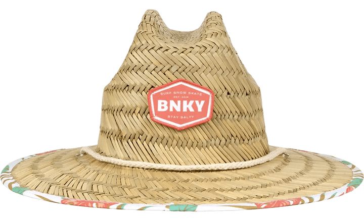 Barney Patrol Straw Hat- Coral BinkyBro Infant (4M-12M)   [variant_option4] [variant_option5] [variant_option6] [variant_option7] [variant_option8] [variant_option9] 1