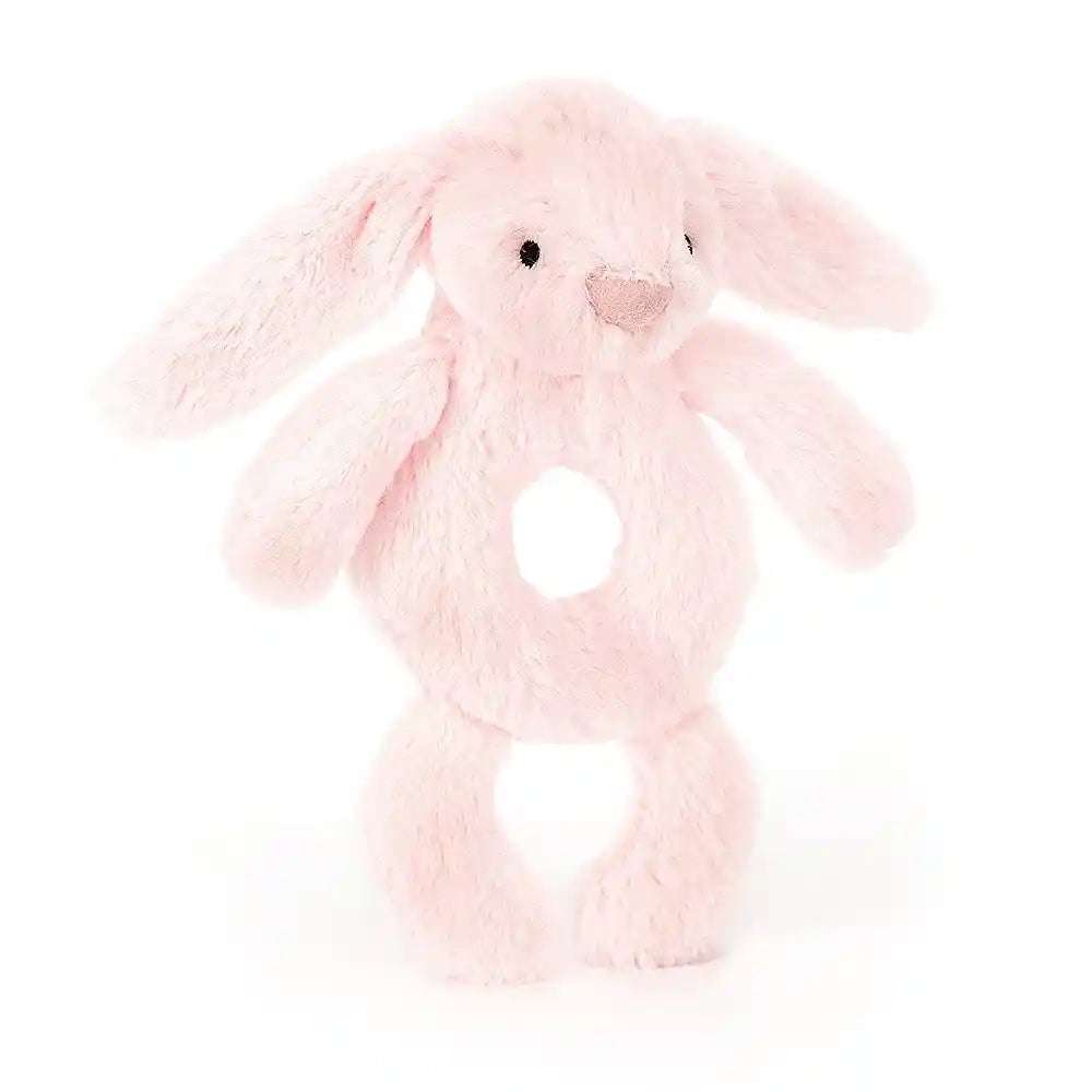 Bashful Blush Bunny Ring Rattle JellyCat    [variant_option4] [variant_option5] [variant_option6] [variant_option7] [variant_option8] [variant_option9] 1