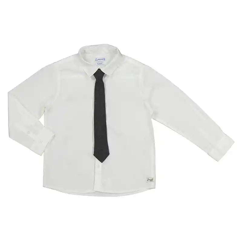 Basic White Shirt w/ Tie 4109 Mayoral    [variant_option4] [variant_option5] [variant_option6] [variant_option7] [variant_option8] [variant_option9] 1