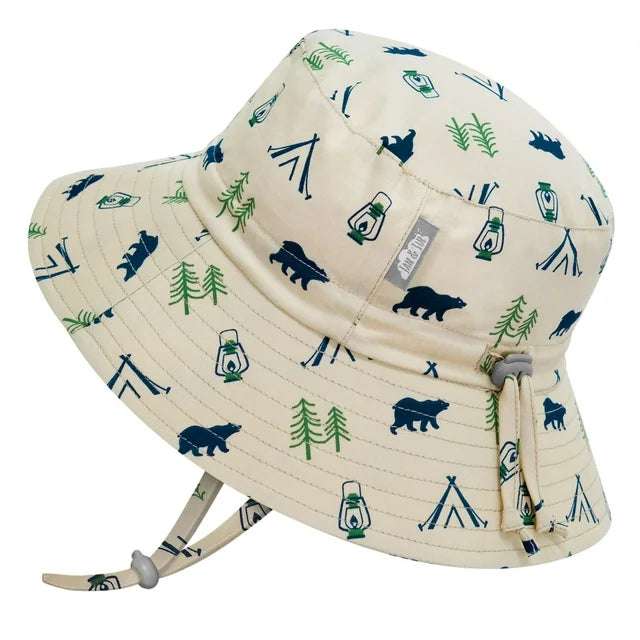 Bear Camp Cotton Bucket Hat Jan & Jul Small 0-6M   [variant_option4] [variant_option5] [variant_option6] [variant_option7] [variant_option8] [variant_option9] 1