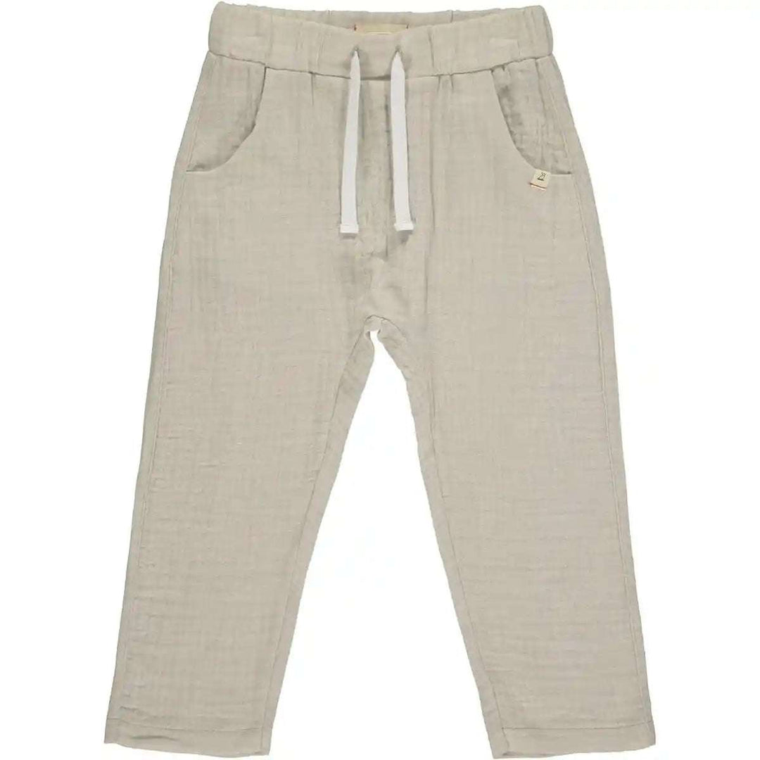 Beige Bosun Gauze Pants Me & Henry 0-3M   [variant_option4] [variant_option5] [variant_option6] [variant_option7] [variant_option8] [variant_option9] 1