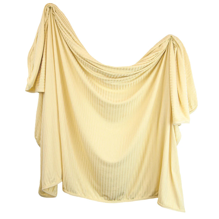 Birdie Ribbed Swaddle Blanket