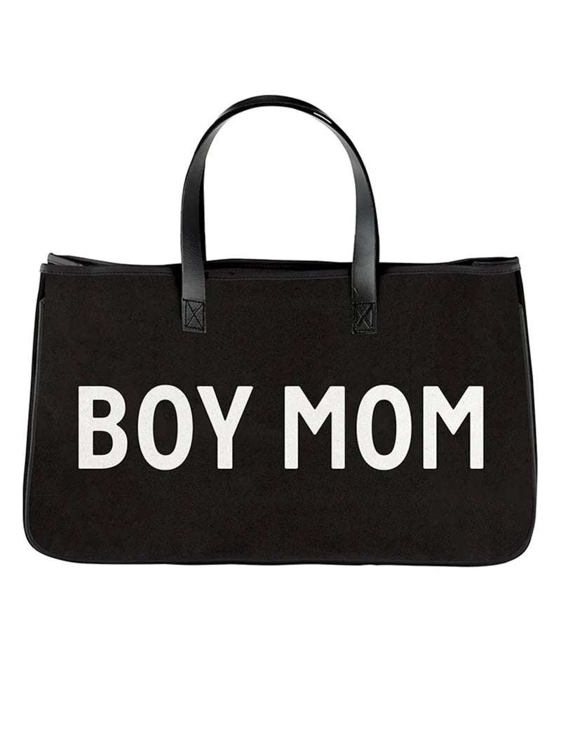 Black Canvas Tote -Boy Mom Santa Barbara Design Studio    [variant_option4] [variant_option5] [variant_option6] [variant_option7] [variant_option8] [variant_option9] 1