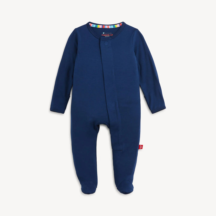 Blue Solid Modal Magnetic Footie