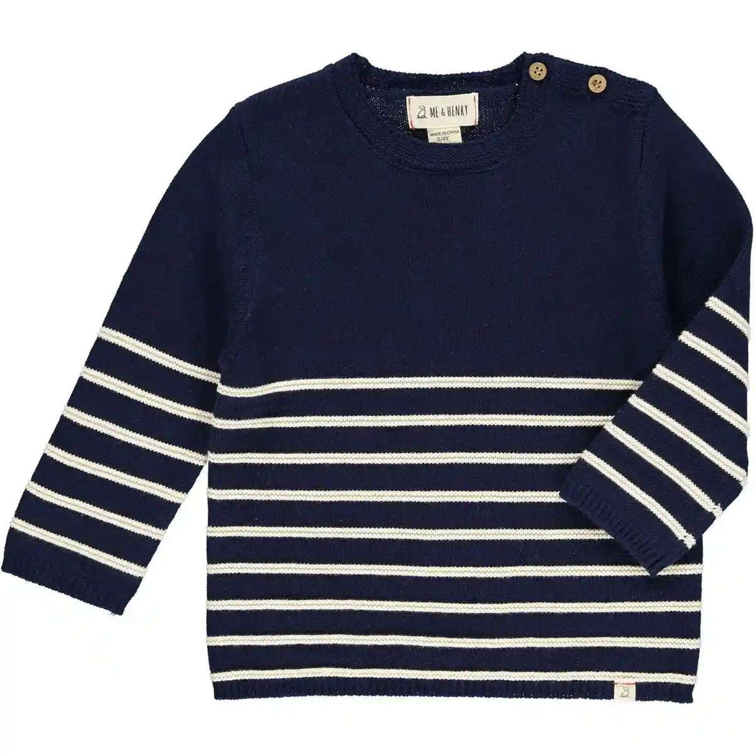 Breton Navy Stripe Sweater Me & Henry 2-3T   [variant_option4] [variant_option5] [variant_option6] [variant_option7] [variant_option8] [variant_option9] 1