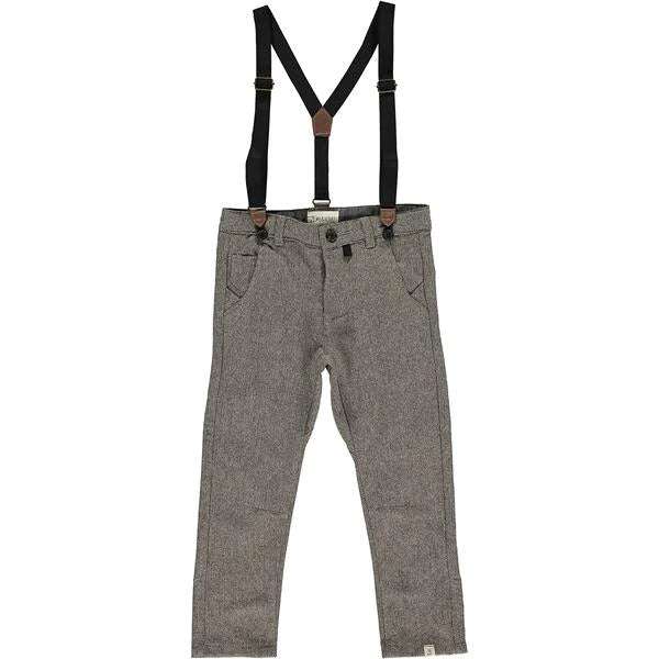 Brown Herringbone Pants with Suspenders Me & Henry 3-6M   [variant_option4] [variant_option5] [variant_option6] [variant_option7] [variant_option8] [variant_option9] 1