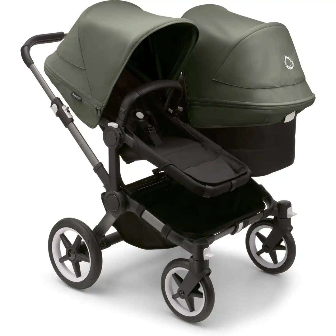 Bugaboo Donkey 5 Duo Stroller Bugaboo Graphite | Midnight Black Forest Green  [variant_option4] [variant_option5] [variant_option6] [variant_option7] [variant_option8] [variant_option9] 25