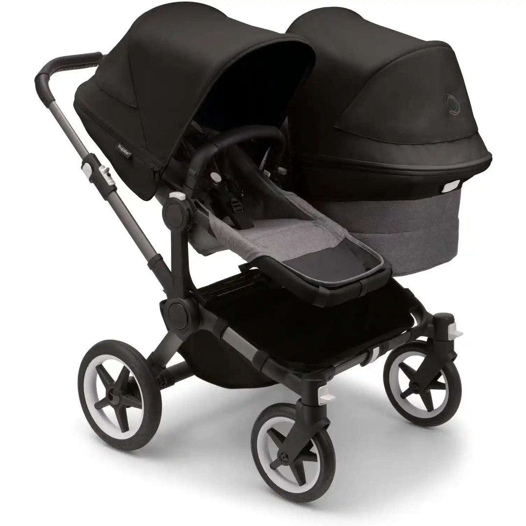 Bugaboo Donkey 5 Duo Stroller Bugaboo Graphite | Grey Melange Midnight Black  [variant_option4] [variant_option5] [variant_option6] [variant_option7] [variant_option8] [variant_option9] 36