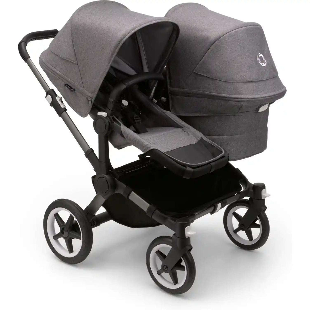 Bugaboo Donkey 5 Duo Stroller Bugaboo Graphite | Grey Melange Grey Melange  [variant_option4] [variant_option5] [variant_option6] [variant_option7] [variant_option8] [variant_option9] 32