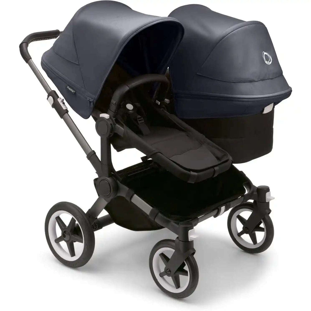 Bugaboo Donkey 5 Duo Stroller Bugaboo Graphite | Midnight Black Stormy Blue  [variant_option4] [variant_option5] [variant_option6] [variant_option7] [variant_option8] [variant_option9] 29