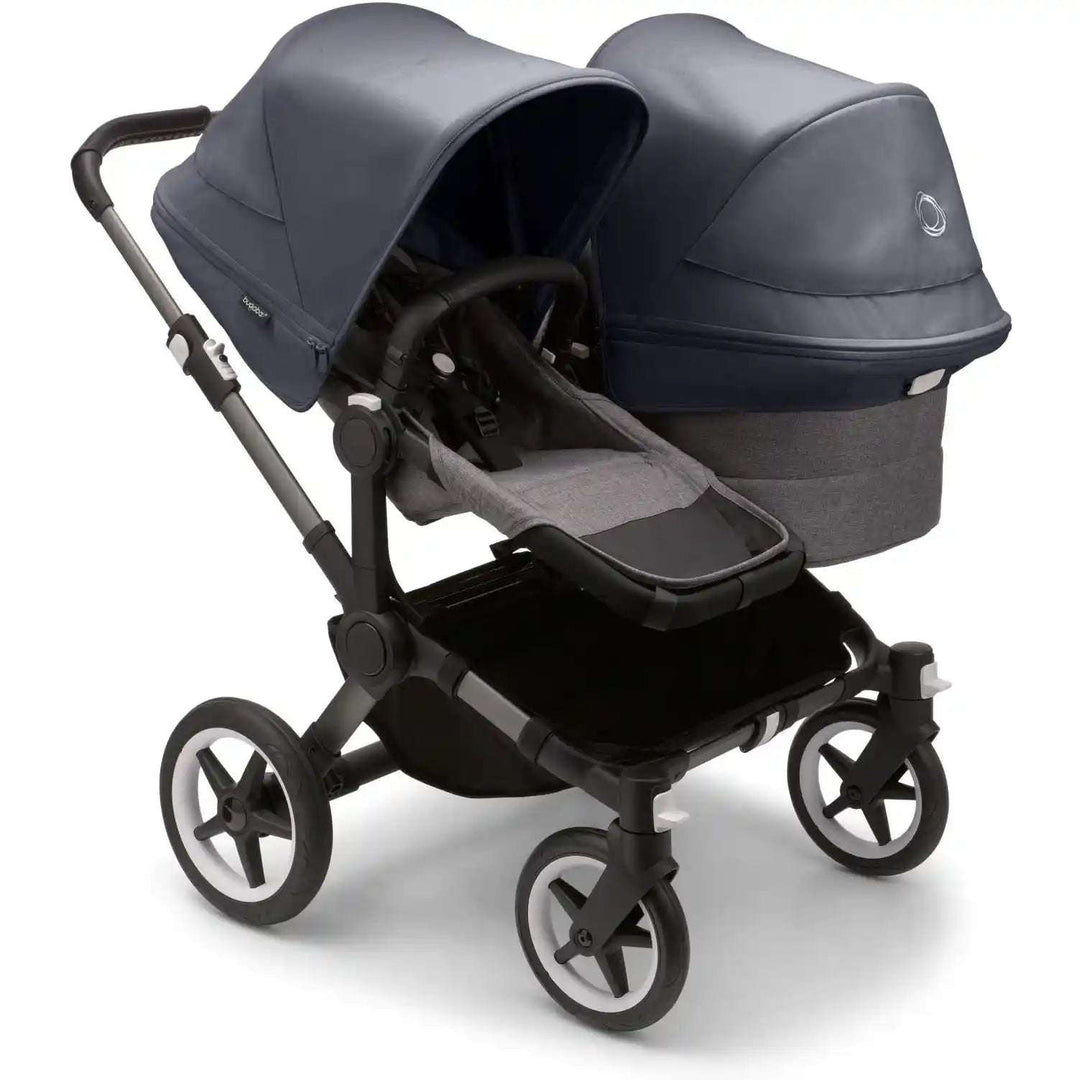 Bugaboo Donkey 5 Duo Stroller Bugaboo Graphite | Grey Melange Stormy Blue  [variant_option4] [variant_option5] [variant_option6] [variant_option7] [variant_option8] [variant_option9] 28